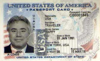 A US Passport Card