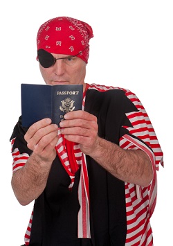 Passport Pirate Thief