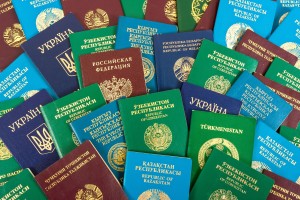 Passports from many different countries