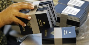 Bulk passports at a US Passport Office