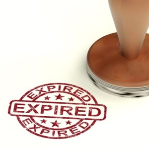 expired stamp