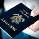 Handing over a passport