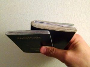 difference between the 26page and 52page passport books.